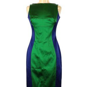 Karen Millen Green and Purple Dress